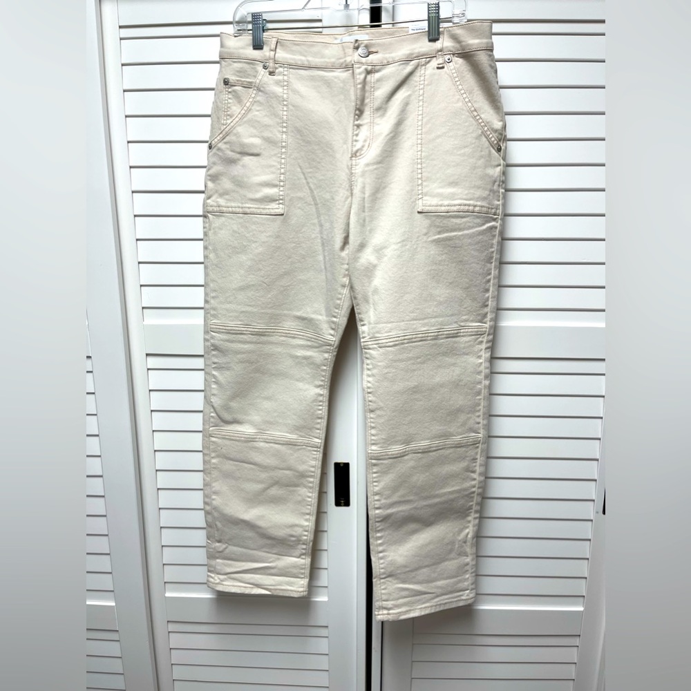 NWT Loft girlfriend jeans, size 12P